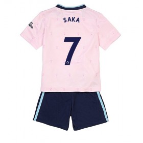 Baby Fußballbekleidung Arsenal Bukayo Saka #7 3rd Trikot 2022-23 Kurzarm (+ kurze hosen)